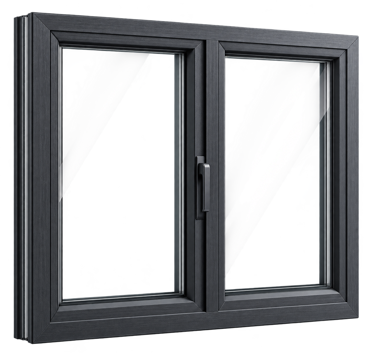 Anthracite Grey Laminated Finish