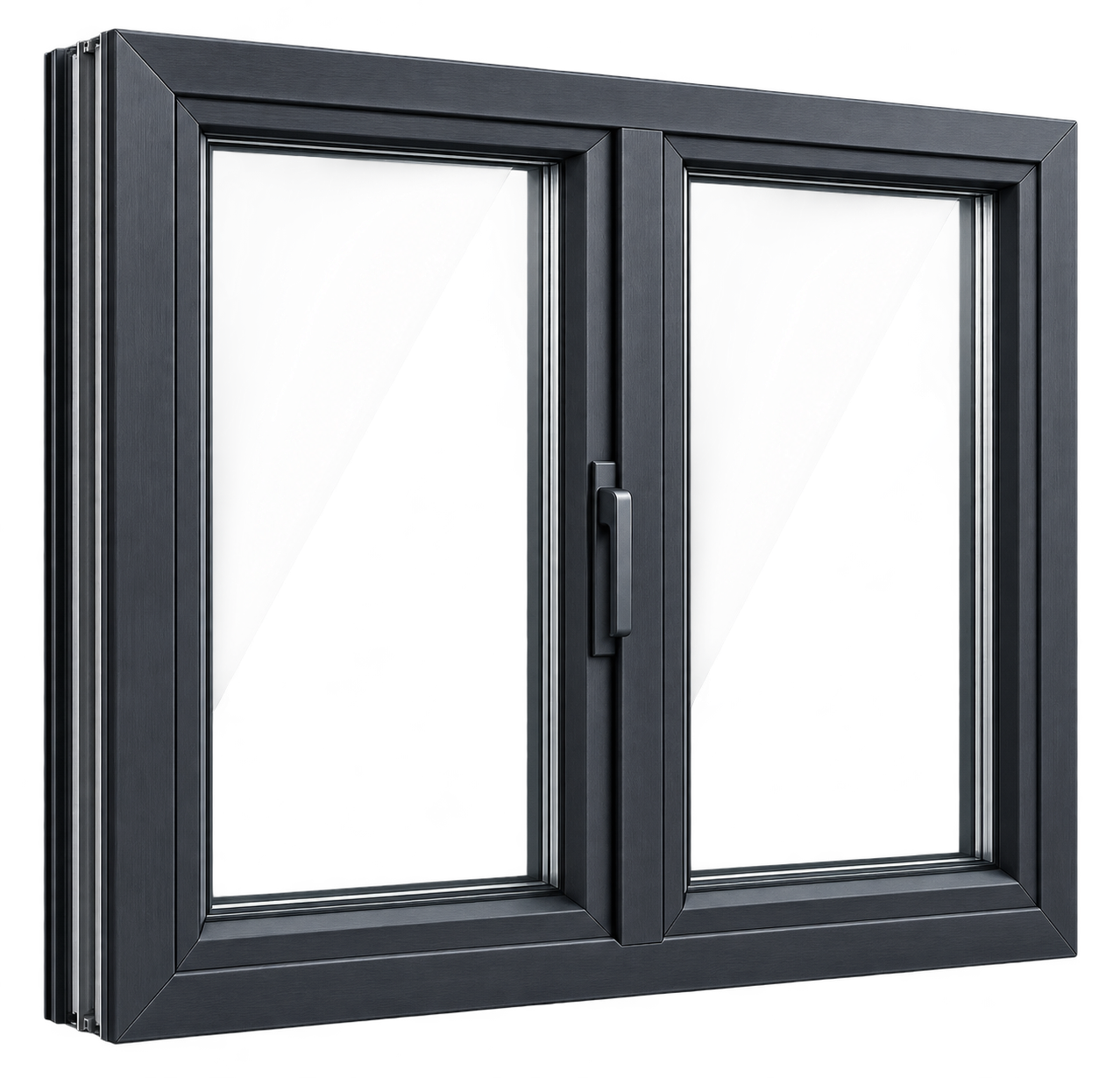 Jet Black Laminated Finish