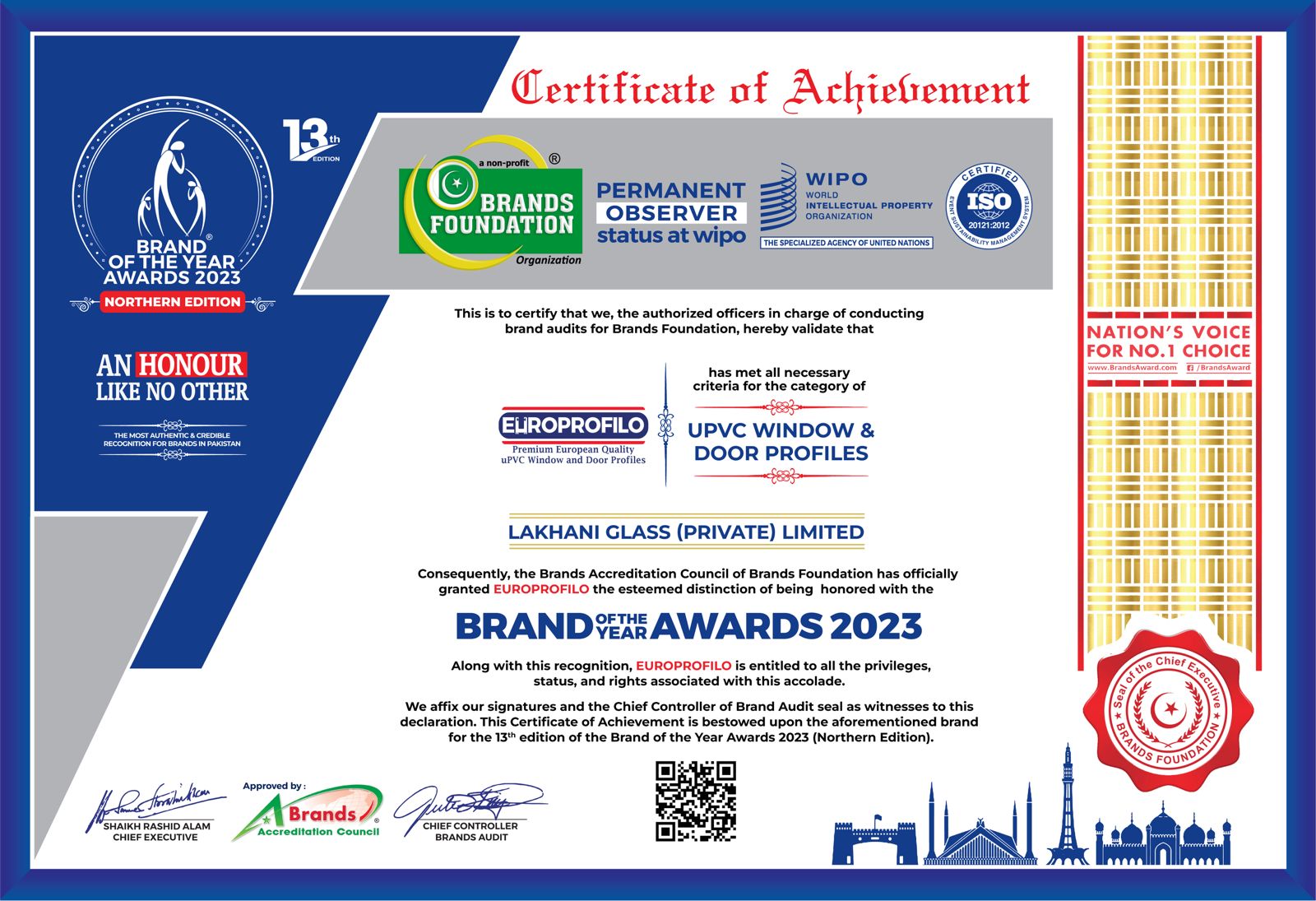 EuroProfilo Certificate 04